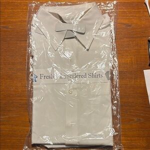 Men's White Dress Shirt